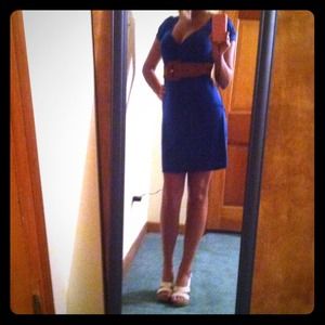Blue dress. size small