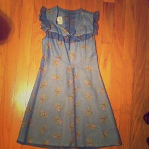Vintage 60's/70's style baby doll dress
