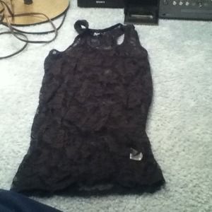 Lace tank top