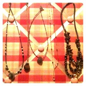Beautiful rock necklaces