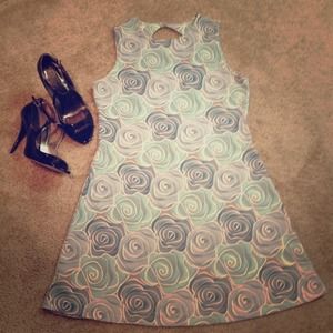 Blue Flower Dress