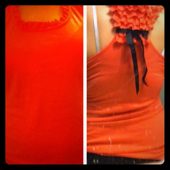 Coral top!