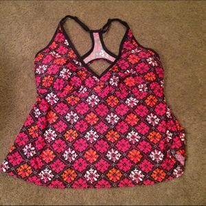 Beautiful Underwire Racerback Swim top