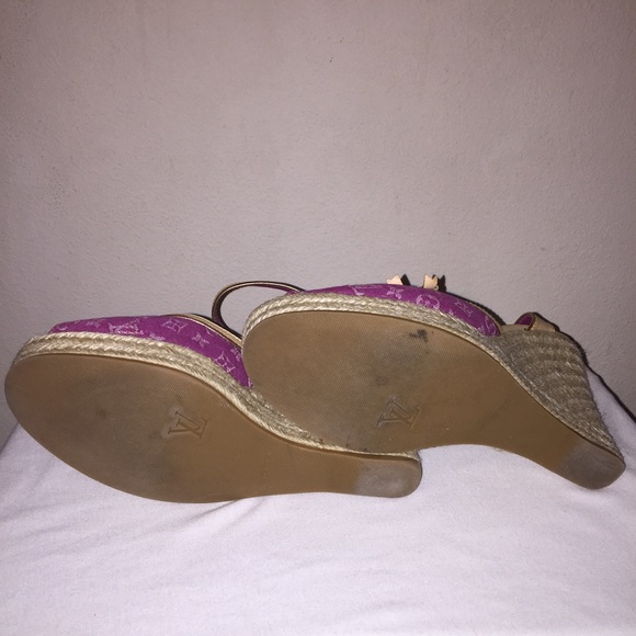 Louis Vuitton wedge sandals - Picture 4 of 4