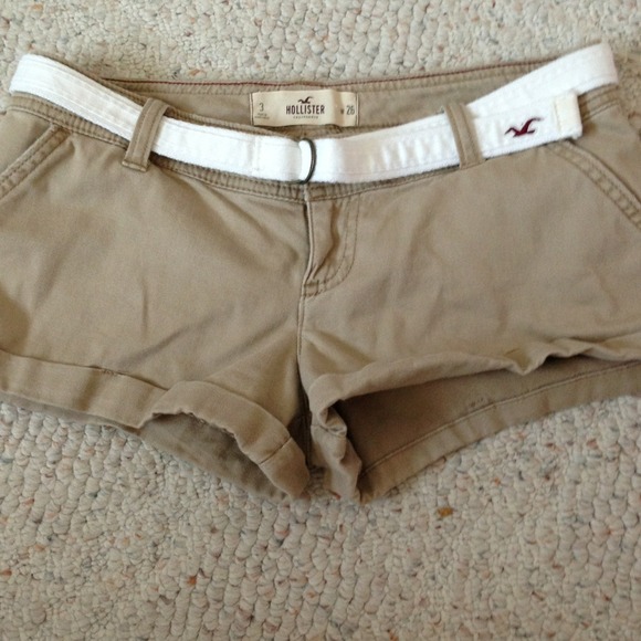 Hollister Khaki Shorts