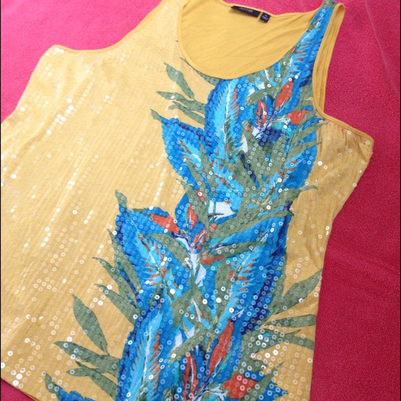 Sequin Tank - XL