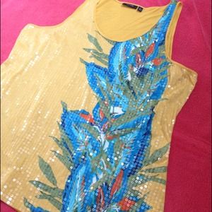 Sequin Tank - XL