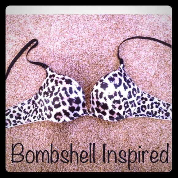 Cheetah Print push up bra