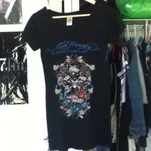 Women's Ed Hardy V-Neck