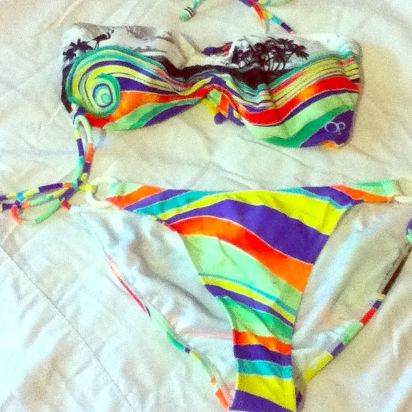 Colorful bright swimsuit