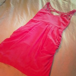 Raspberry Jack by BB Dakota cutout dress