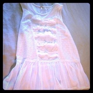 Brand new Free People ruffle peplum top