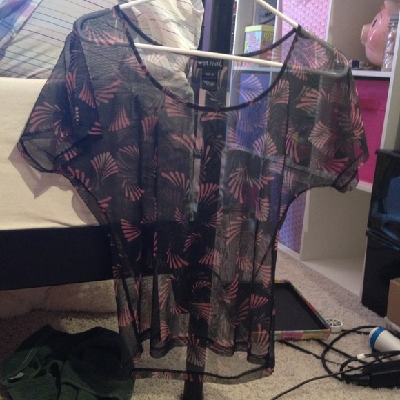 Dark gray shirt
