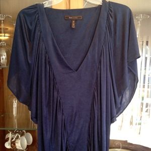 BCBG MAX AZRIA Gorgeous Dark Blue Shirt