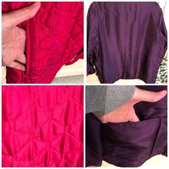 Reversible 100% Silk Blazer - Picture 3 of 8