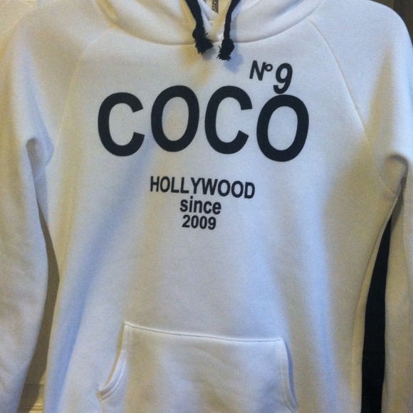 Coco No 9 Hooded Sweathirt Size M