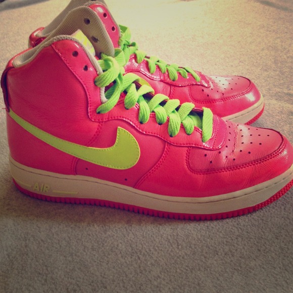 Pre loved nike Air Force I high tops