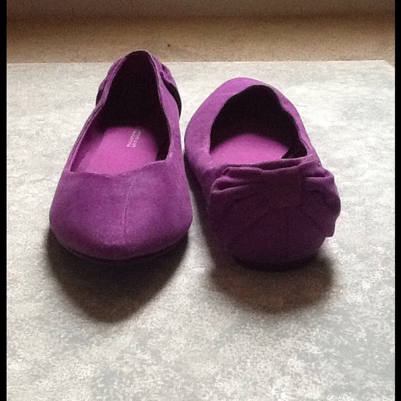 Purple Divided by H&M flats