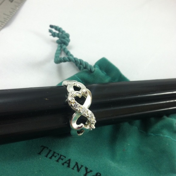 Tiffany & Co. Jewelry - $40 Off Tiffany &Co infinity diamond ring sterling