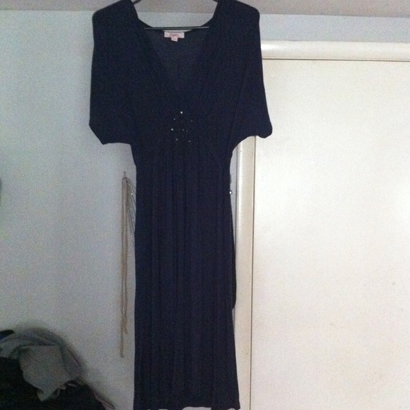 Candies medium dress dark blue - Picture 2 of 4