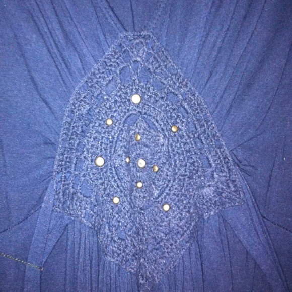 Candies medium dress dark blue - Picture 3 of 4