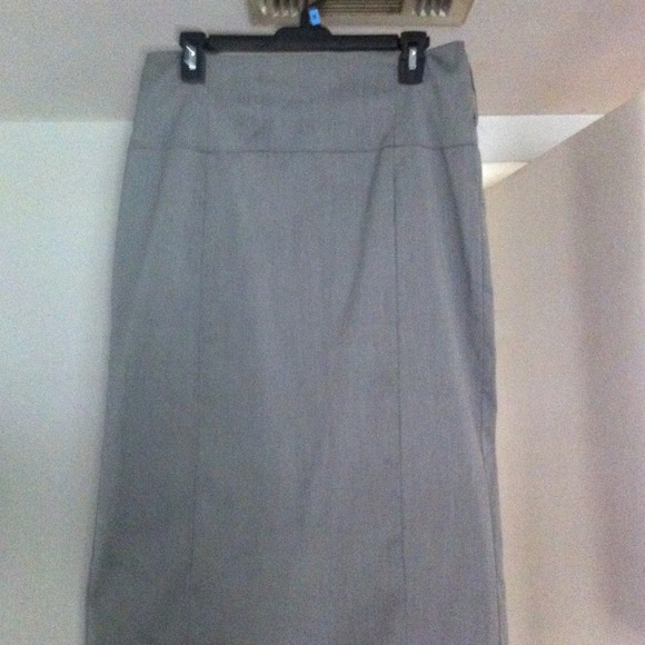 High waisted , Gray pencil skirt size 12.