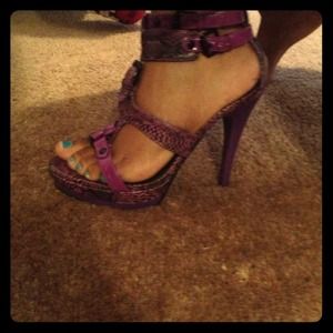 Sexy Purple Heels