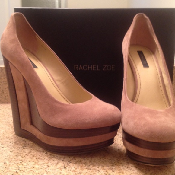 Rachel Zoe Eva Wedges size 10 Brand New with Box!