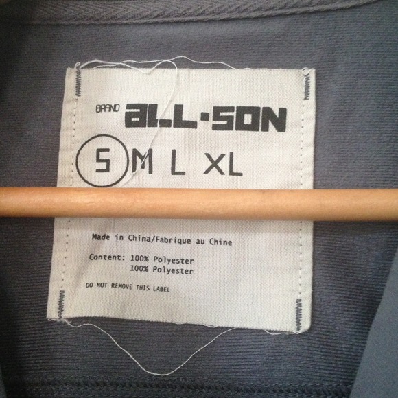 Grey Zip Up Jacket - Picture 3 of 4