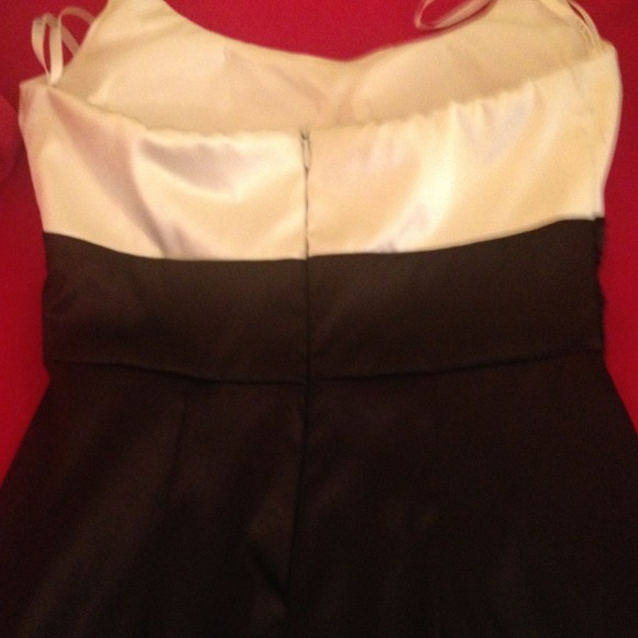 B. Darlin Black and Eggshell beaded dress - Picture 3 of 3