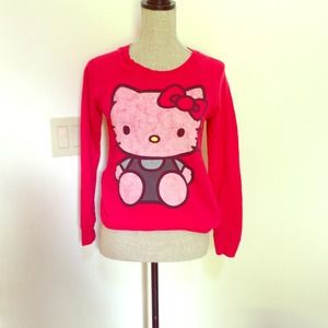 Hello kitty crewneck sweater