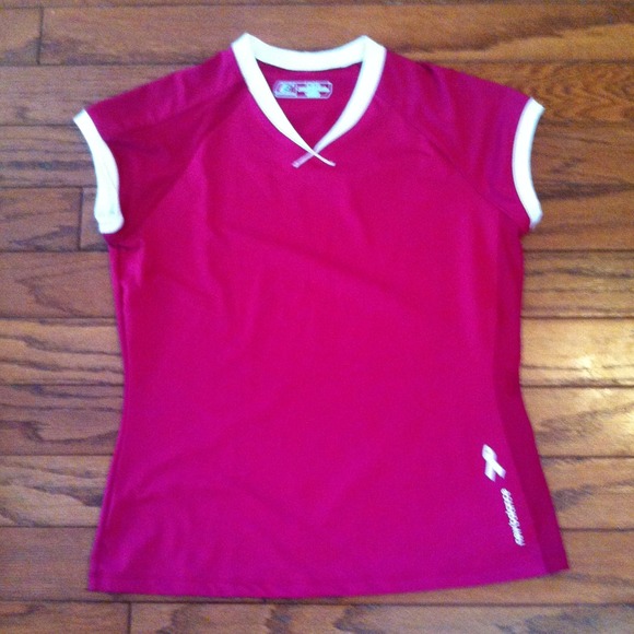 Breast cancer workout tee