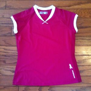 Breast cancer workout tee