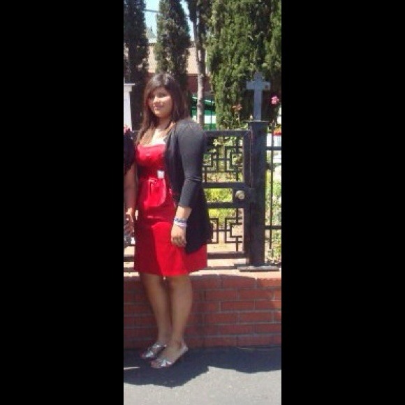 Red Party Dress - Picture 2 of 2