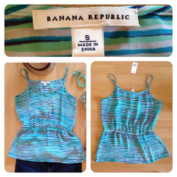 🚫Sold🚫🌟Host Pick🌟Banana Republic tank sz S.NWT - Picture 2 of 4