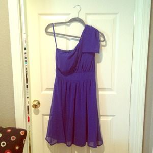 Indigo party dress