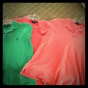 (Hold for @pstinson) Bundle of Ralph Lauren polos