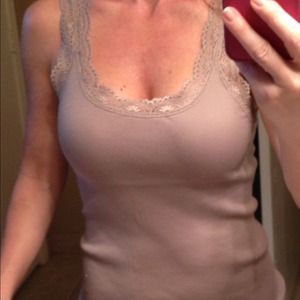 Lot of 3 banana republic lace tank tops