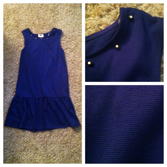 SOLD in bundle Navy Blue Shift Dress