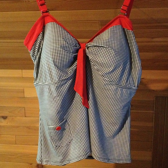2 piece pin-up style swim wear