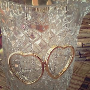 Hearts in Chains Earrings