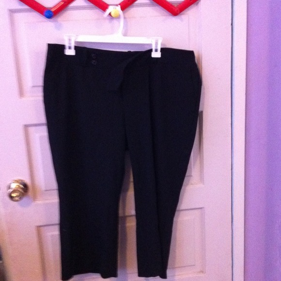 Black professional pants