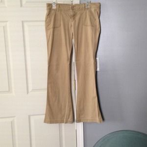 Hollister khaki pants size 11 reg