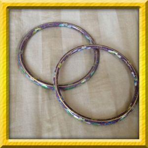 Cloisonné floral bracelets 🌸🌷🌹🌻🌺🌼