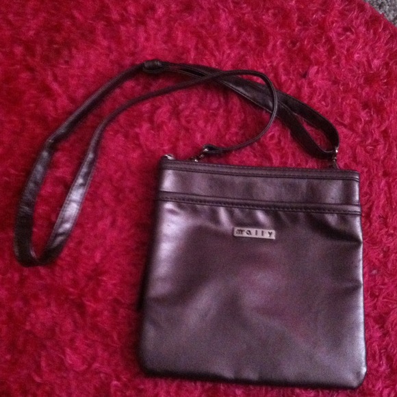 Silver Mally handbag.