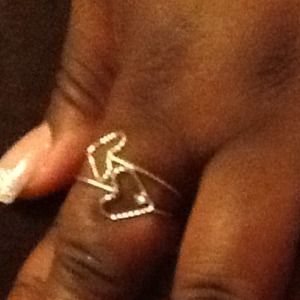 Double hearts Rings (Set)