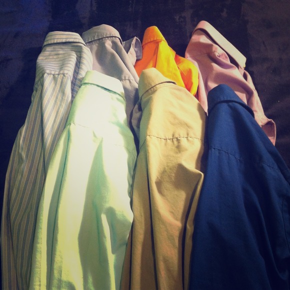 boys size 8 dress shirts 7 total