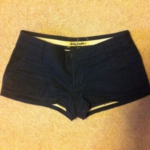 Navy blue Volcom shorts