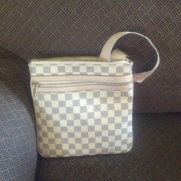 LV white crossbody
