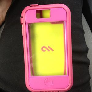 Pink armour case for iPhone 4/4s